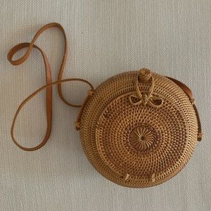 Faithful the Brand wicker round purse